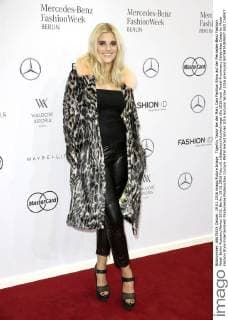 Tigerlily Taylor bei der Marc Cain Fashion Show auf der Mercedes-Benz Fashion Week Berlin Autumn Winter 2016. Berlin, 19.01.2016 Foto:xS.xGabschx xFuturexImage