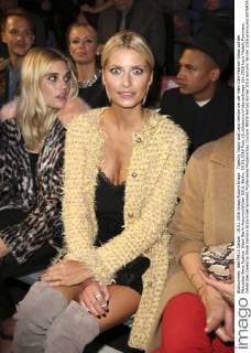 Tigerlily Taylor und Lena Gercke bei der Marc Cain Fashion Show auf der Mercedes-Benz Fashion Week Berlin Autumn Winter 2016. Berlin, 19.01.2016 Foto:xS.xGabschx xFuturexImage