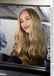 Alica Preetz backstage bei der Marcel Ostertag Fashion Show auf der Mercedes-Benz Fashion Week Berlin Autumn Winter 2016. Berlin, 19.01.2016 Foto:xFredericx xFuturexImage