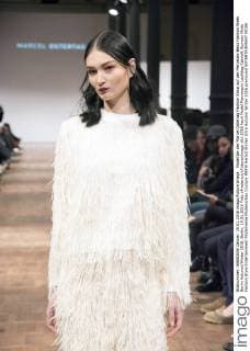 Model bei der Marcel Ostertag Fashion Show auf der Mercedes-Benz Fashion Week Berlin Autumn Winter 2016. Berlin, 19.01.2016 Foto:xFredericx xFuturexImage