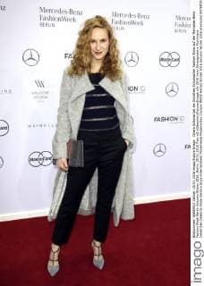 Chiara Schoras bei der Dorothee Schumacher Fashion Show auf der Mercedes-Benz Fashion Week Berlin Autumn Winter 2016. Berlin, 20.01.2016 Foto:xS.xGabschx xFuturexImage