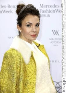Nadine Warmuth bei der Dorothee Schumacher Fashion Show auf der Mercedes-Benz Fashion Week Berlin Autumn Winter 2016. Berlin, 20.01.2016 Foto:xS.xGabschx xFuturexImage