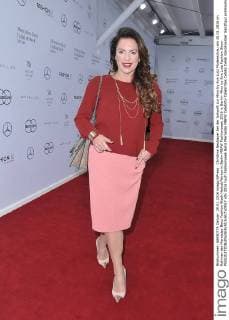 Christine Neubauer bei der Ankunft zur Minx by Eva Lutz Modenschau am 20.01.2016 im Rahmen der Mercedes-Benz Fashion Week Herbst Winter in Berlin MBFW Fashionweek 2016 in Berlin- Minx by Eva Lutz Fashion Show 