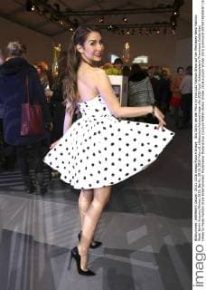 Sila Sahin bei der Minx by Eva Lutz Fashion Show auf der Mercedes-Benz Fashion Week Berlin Autumn Winter 2016. Berlin, 20.01.2016 Foto:xS.xGabschx xFuturexImage