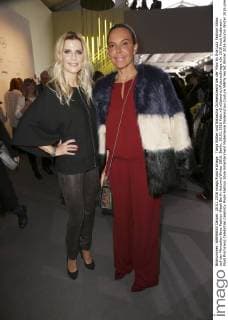 Tanja Bülter und Natascha Ochsenknecht bei der Minx by Eva Lutz Fashion Show auf der Mercedes-Benz Fashion Week Berlin Autumn Winter 2016. Berlin, 20.01.2016 Foto:xS.xGabschx xFuturexImage