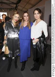 Xenia Seeberg, Simone Thomalla und Anja Kling bei der Minx by Eva Lutz Fashion Show auf der Mercedes-Benz Fashion Week Berlin Autumn Winter 2016. Berlin, 20.01.2016 Foto:xS.xGabschx xFuturexImage