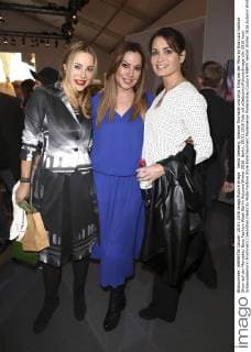 Xenia Seeberg, Simone Thomalla und Anja Kling bei der Minx by Eva Lutz Fashion Show auf der Mercedes-Benz Fashion Week Berlin Autumn Winter 2016. Berlin, 20.01.2016 Foto:xS.xGabschx xFuturexImage