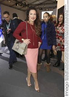 Christine Neubauer bei der Minx by Eva Lutz Fashion Show auf der Mercedes-Benz Fashion Week Berlin Autumn Winter 2016. Berlin, 20.01.2016 Foto:xS.xGabschx xFuturexImage