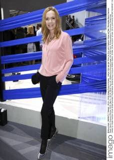 Katja Flint bei der Minx by Eva Lutz Fashion Show auf der Mercedes-Benz Fashion Week Berlin Autumn Winter 2016. Berlin, 20.01.2016 Foto:xS.xGabschx xFuturexImage