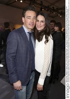 Jan Sosniok mit Ehefrau Nadine bei der Minx by Eva Lutz Fashion Show auf der Mercedes-Benz Fashion Week Berlin Autumn Winter 2016. Berlin, 20.01.2016 Foto:xS.xGabschx xFuturexImage