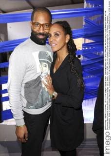 Barbara Becker mit Chris Glass bei der Minx by Eva Lutz Fashion Show auf der Mercedes-Benz Fashion Week Berlin Autumn Winter 2016. Berlin, 20.01.2016 Foto:xS.xGabschx xFuturexImage