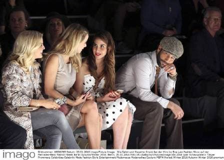 Sila Sahin und Massimo Sinato bei der Minx by Eva Lutz Fashion Show auf der Mercedes-Benz Fashion Week Berlin Autumn Winter 2016. Berlin, 20.01.2016 Foto:xS.xGabschx xFuturexImage