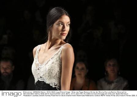 Bilder des Tages Rebecca Mir bei der Minx by Eva Lutz Fashion Show auf der Mercedes-Benz Fashion Week Berlin Autumn Winter 2016. Berlin, 20.01.2016 Foto:xS.xGabschx xFuturexImage