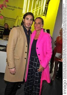 Natascha Ochsenknecht und Umut Kekilli bei der Ankunft zur G.M.Kretschmer Modenschau am 20.01.2016 im Rahmen der Mercedes-Benz Fashion Week Herbst Winter 2016 in Berlin MBFW Fashionweek 2016 in Berlin- G.M.Kretschmer Fashionshow 