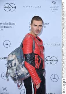 Andre Borchers bei Laurel Berlin Modenschau am 20.01.2016 im Rahmen der Mercedes-Benz Fashion Week Herbst Winter 2016 in Berlin MBFW Fashionweek 2016 in Berlin- Laurel Fashionshow 
