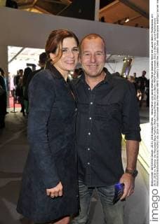 Heino Ferch und seine Ehefrau Marie-Jeanette Ferch bei Laurel Berlin Modenschau am 20.01.2016 im Rahmen der Mercedes-Benz Fashion Week Herbst Winter 2016 in Berlin MBFW Fashionweek 2016 in Berlin- Laurel Fashionshow 