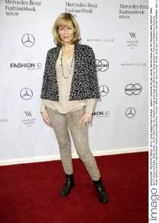 Gesine Cukrowski bei der Laurel Fashion Show auf der Mercedes-Benz Fashion Week Berlin Autumn Winter 2016. Berlin, 20.01.2016 Foto:xS.xGabschx xFuturexImage