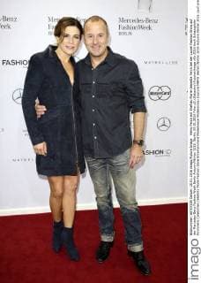 Heino Ferch mit Ehefrau Marie-Jeanette Ferch bei der Laurel Fashion Show auf der Mercedes-Benz Fashion Week Berlin Autumn Winter 2016. Berlin, 20.01.2016 Foto:xS.xGabschx xFuturexImage