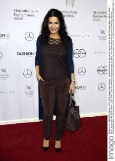 Mariella Ahrens bei der Laurel Fashion Show auf der Mercedes-Benz Fashion Week Berlin Autumn Winter 2016. Berlin, 20.01.2016 Foto:xS.xGabschx xFuturexImage