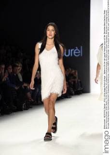 Rebecca Mir bei der Laurel Fashion Show auf der Mercedes-Benz Fashion Week Berlin Autumn Winter 2016. Berlin, 20.01.2016 Foto:xS.xGabschx xFuturexImage