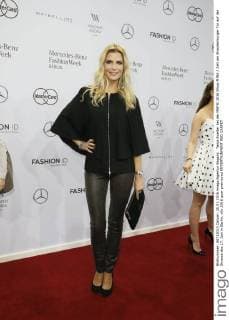 Tanja Buelter bei der MBFW 2016 Show MINX Zelt am Brandenburger Tor auf der Strasse des 17. Juni in Berlin.
