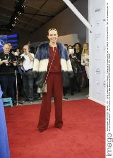 Natascha Ochsenknecht bei der MBFW 2016 Show MINX Zelt am Brandenburger Tor auf der Strasse des 17. Juni in Berlin.
