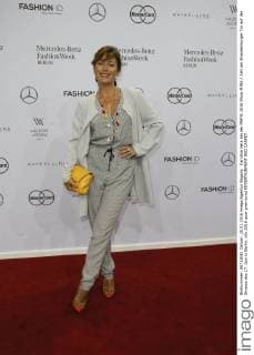 Carolina Vera bei der MBFW 2016 Show MINX Zelt am Brandenburger Tor auf der Strasse des 17. Juni in Berlin.