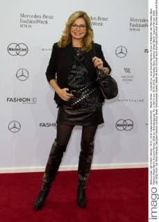 Maren Gilzer - Ankunft zur Anja Gockel Fashion-Show im Rahmen der Mercedes-Benz Fashion Week Berlin Autumn Winter 2016 am Brandenburger Tor in Berlin am 19.01.2016. Mercedes-Benz Fashion Week Berlin Autumn Winter 2016