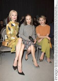 Franziska Knuppe, Alina Levshin und Anna Maria Mühe bei der Kilian Kerner Fashion Show auf der Mercedes-Benz Fashion Week Berlin Autumn Winter 2016. Berlin, 20.01.2016 Foto:xFredericx xFuturexImage
