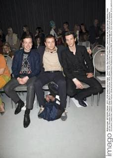 David Kross, Max Riemelt und Sabin Tambrea bei der Kilian Kerner Fashion Show auf der Mercedes-Benz Fashion Week Berlin Autumn Winter 2016. Berlin, 20.01.2016 Foto:xFredericx xFuturexImage