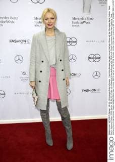 Franziska Knuppe bei der Laurel Fashion Show auf der Mercedes-Benz Fashion Week Berlin Autumn Winter 2016. Berlin, 20.01.2016 Foto:xS.xGabschx xFuturexImage
