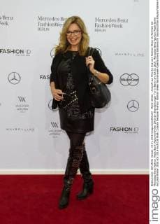 Maren Gilzer - Ankunft zur Minx by Eva Lutz Fashion-Show im Rahmen der Mercedes-Benz Fashion Week Berlin Autumn Winter 2016 am Brandenburger Tor in Berlin am 19.01.2016. Mercedes-Benz Fashion Week Berlin Autumn Winter 2016