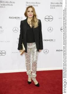 Simone Thomalla bei der Guido Maria Kretschmer Fashion Show auf der Mercedes-Benz Fashion Week Berlin Autumn Winter 2016. Berlin, 20.01.2016 Foto:xS.xGabschx xFuturexImage