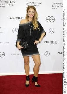 Jana Julie Kilka bei der Guido Maria Kretschmer Fashion Show auf der Mercedes-Benz Fashion Week Berlin Autumn Winter 2016. Berlin, 20.01.2016 Foto:xS.xGabschx xFuturexImage