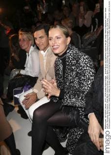 Archie Drury und Karolina Kurkova bei der Guido Maria Kretschmer Fashion Show auf der Mercedes-Benz Fashion Week Berlin Autumn Winter 2016. Berlin, 20.01.2016 Foto:xS.xGabschx xFuturexImage