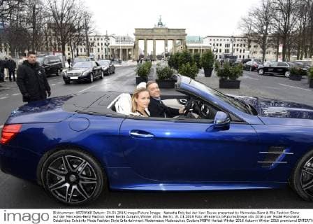 Natasha Poly bei der Xavi Reyes presented by Mercedes-Benz & Elle Fashion Show auf der Mercedes-Benz Fashion Week Berlin Autumn Winter 2016. Berlin, 21.01.2016 Foto:xFredericx xFuturexImage