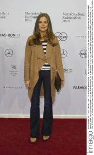 Cleo von Adelsheim - Ankunft zur Laurèl Fashion-Show im Rahmen der Mercedes-Benz Fashion Week Berlin Autumn Winter 2016 am Brandenburger Tor in Berlin am 19.01.2016. Mercedes-Benz Fashion Week Berlin Autumn Winter 2016