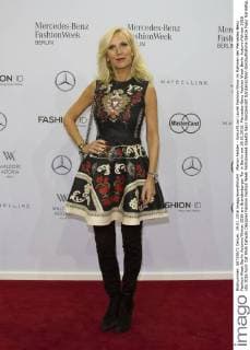 Marion Fedder - Ankunft zur Laurèl Fashion-Show im Rahmen der Mercedes-Benz Fashion Week Berlin Autumn Winter 2016 am Brandenburger Tor in Berlin am 19.01.2016. Mercedes-Benz Fashion Week Berlin Autumn Winter 2016