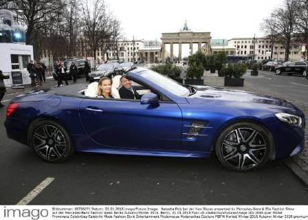 Natasha Poly bei der Xavi Reyes presented by Mercedes-Benz & Elle Fashion Show auf der Mercedes-Benz Fashion Week Berlin Autumn Winter 2016. Berlin, 21.01.2016 Foto:xS.xGabschx xFuturexImage