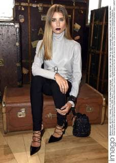 Cathy Hummels bei der Marina Hoermanseder Fashion Show auf der Mercedes-Benz Fashion Week Berlin Autumn Winter 2016. Berlin, 21.01.2016 Foto:xFredericx xFuturexImage
