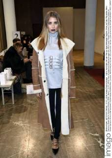 Cathy Hummels bei der Marina Hoermanseder Fashion Show auf der Mercedes-Benz Fashion Week Berlin Autumn Winter 2016. Berlin, 21.01.2016 Foto:xFredericx xFuturexImage