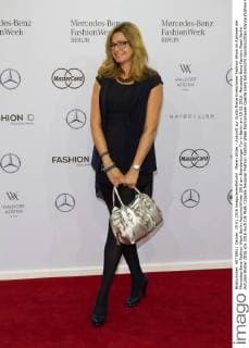 Maren Gilzer - Ankunft zur Guido Maria Kretschmer Fashion-Show im Rahmen der Mercedes-Benz Fashion Week Berlin Autumn Winter 2016 am Brandenburger Tor in Berlin am 19.01.2016. Mercedes-Benz Fashion Week Berlin Autumn Winter 2016