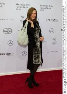 Ulrike Frank - Ankunft zur Guido Maria Kretschmer Fashion-Show im Rahmen der Mercedes-Benz Fashion Week Berlin Autumn Winter 2016 am Brandenburger Tor in Berlin am 19.01.2016. Mercedes-Benz Fashion Week Berlin Autumn Winter 2016