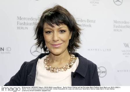 Berlin Miriam Pielhau auf der Mercedes-Benz Fashion Week Berlin am 20.01.2016 in Berlin. Foto:Christina Katz Eibner Copyright: Eibner-Pressefoto EP_ckatz