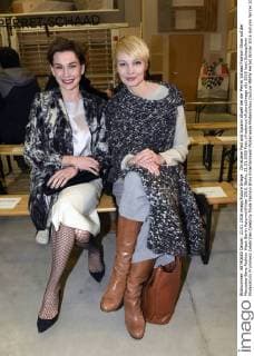 Christiane Paul und Susann Atwell bei der Perret Schaad Fashion Show auf der Mercedes-Benz Fashion Week Berlin Autumn Winter 2016. Berlin, 21.01.2016 Foto:xFredericx xFuturexImage