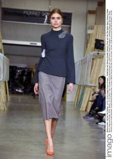 Model bei der Perret Schaad Fashion Show auf der Mercedes-Benz Fashion Week Berlin Autumn Winter 2016. Berlin, 21.01.2016 Foto:xFredericx xFuturexImage