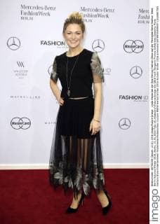Linda Hesse bei der Ewa Herzog Fashion Show auf der Mercedes-Benz Fashion Week Berlin Autumn Winter 2016. Berlin, 21.01.2016 Foto:xS.xGabschx xFuturexImage