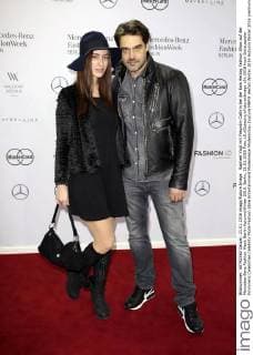 Raphael Vogt mit Freundin Cathrin bei der Ewa Herzog Fashion Show auf der Mercedes-Benz Fashion Week Berlin Autumn Winter 2016. Berlin, 21.01.2016 Foto:xS.xGabschx xFuturexImage