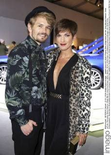 Isabell Horn mit ihrem Freund Jens Ackermann bei der Ewa Herzog Fashion Show auf der Mercedes-Benz Fashion Week Berlin Autumn Winter 2016. Berlin, 21.01.2016 Foto:xS.xGabschx xFuturexImage