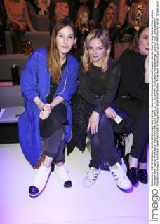 Jeannine Michaelsen und Annett Louisan bei der Ewa Herzog Fashion Show auf der Mercedes-Benz Fashion Week Berlin Autumn Winter 2016. Berlin, 21.01.2016 Foto:xS.xGabschx xFuturexImage